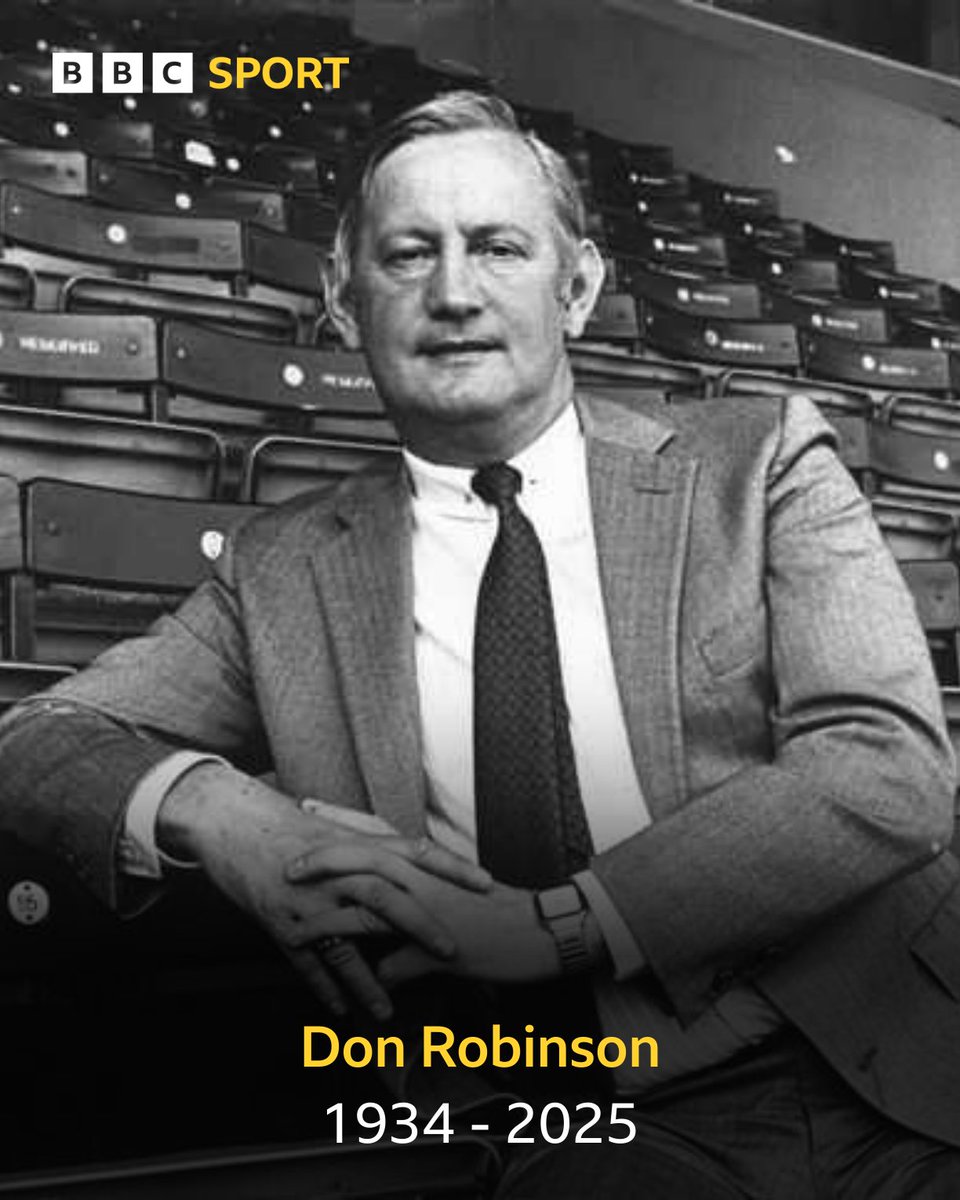 Some sad news to bring you.

Former Hull City and Hull KR Chairman Don Robinson has died at the age of 91.

We will pay tribute to him this evening on <a href="/RadioHumberside/">BBC Humberside</a> from 6pm.

#hcafc | #UpTheRobins