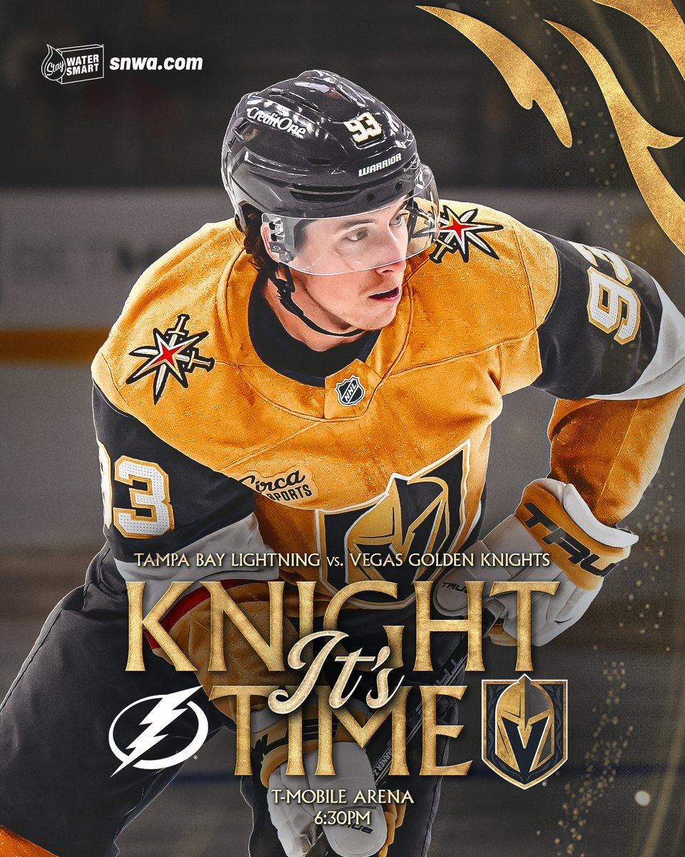 Halfway through the homestand 🏒

📺: The Spot-Vegas 34
📲: KnightTime+
📻: <a href="/VGKRadioNetwork/">Golden Knights Radio</a>  | Deportes Vegas 1460
📰: vgk.io/CfqOt