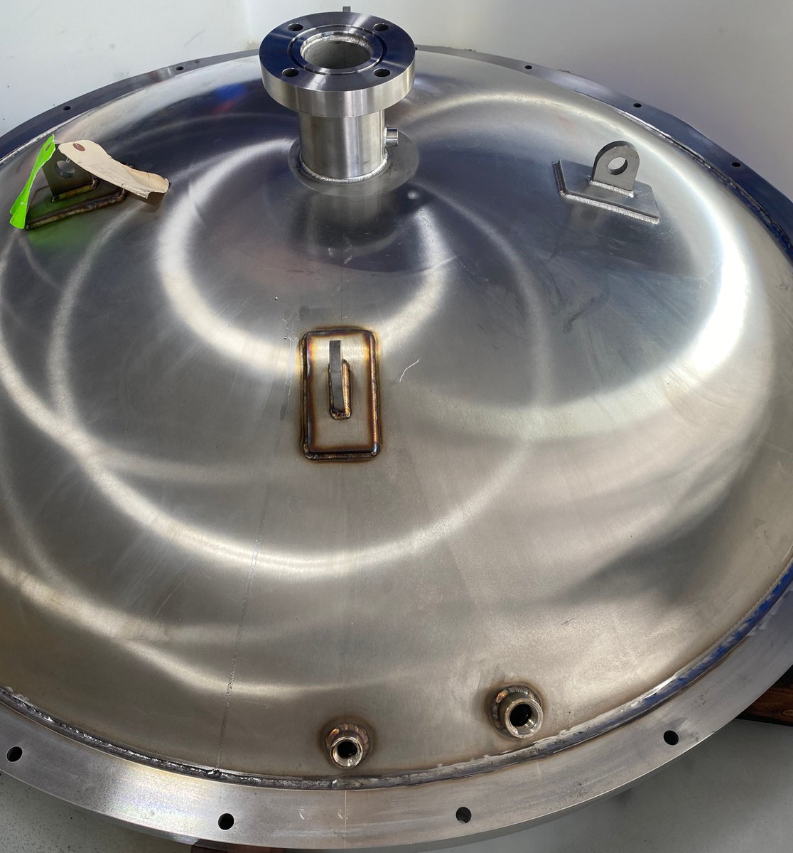 ✨ Transformation in Action: Electropolishing &amp; Passivation Services✨

Check out this before-and-after of a top dome from a process vessel, expertly treated with our #electropolishing and #passivation services.

#HighPurityProcessing #HighPurityServices #ProcessVessel