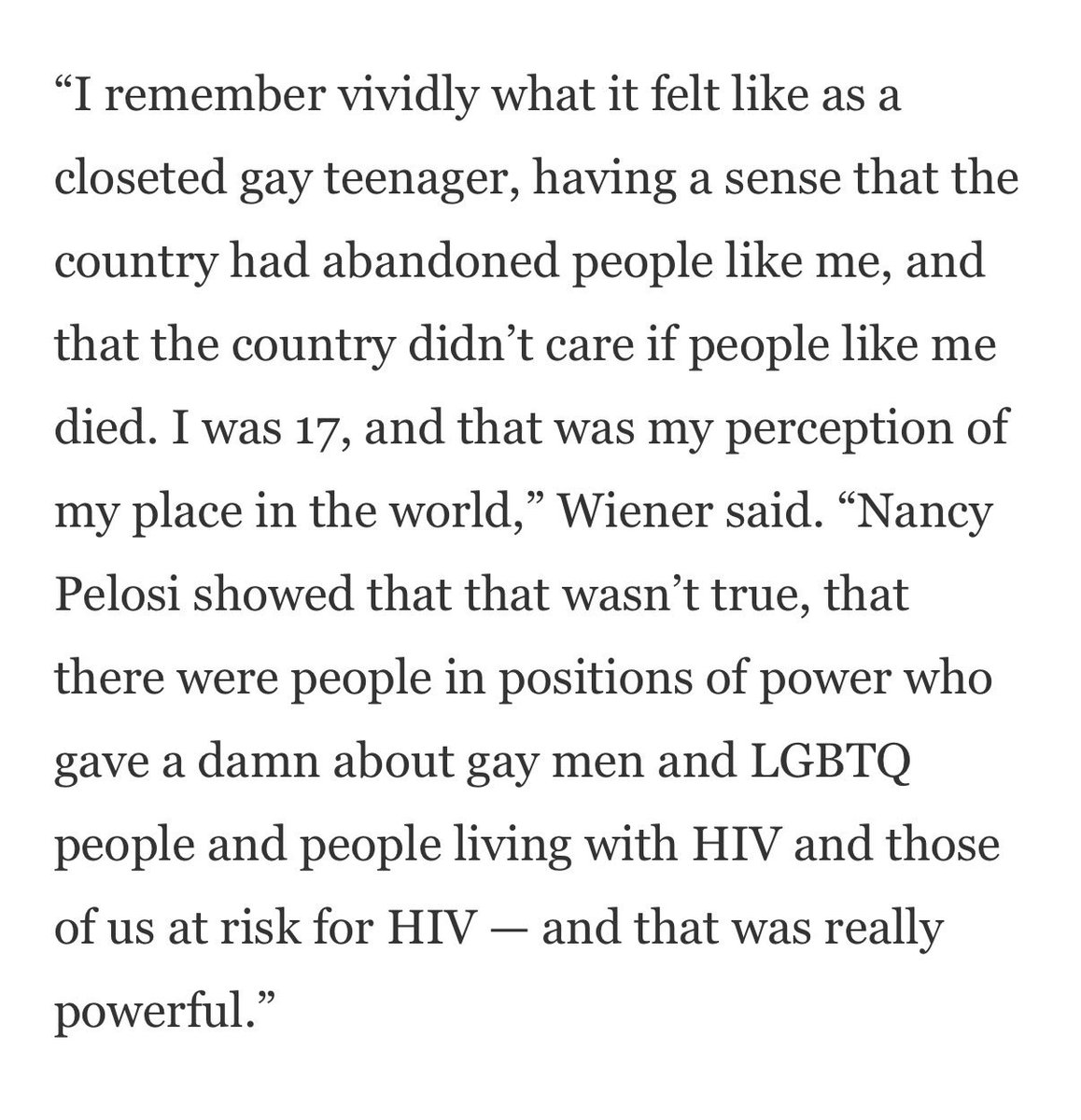 kevrector's tweet image. I talked to @Scott_Wiener, who is running for @SpeakerPelosi’s seat, about her not seeking reelection.

He praised her as an icon who has long delivered for San Francisco, and recalled what her early AIDS advocacy meant to him as a gay teen in the 80s.

latimes.com/politics/story…