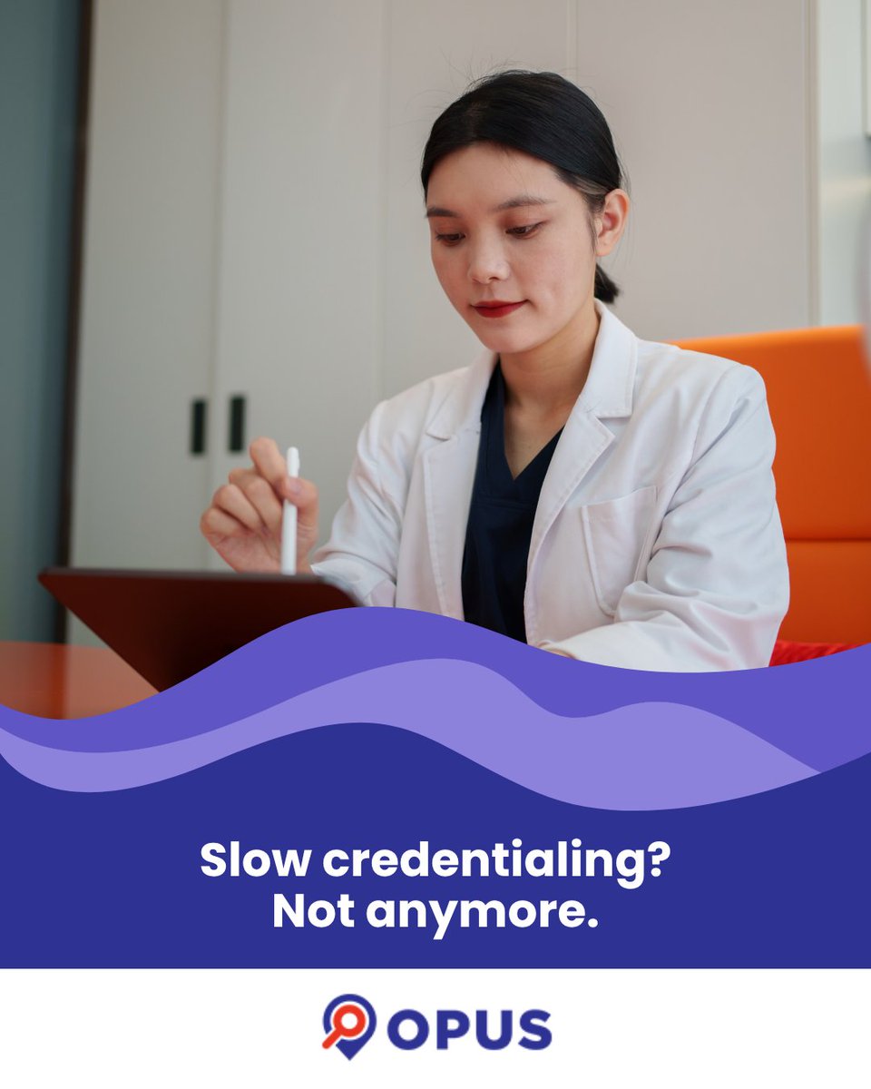 OpusMatchAi's tweet image. Credentialing should never slow you down. Opus Match automates verification, approvals, and document tracking—getting candidates job-ready faster than ever.
🔗 opusmatch.ai/contact-us
#HealthcareStaffing #CredentialAutomation #SmartOnboarding