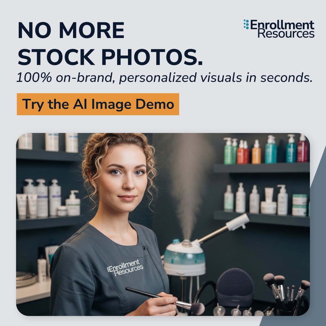 Say goodbye to stock photos.
Create on-brand, student-focused visuals in seconds.
Add your logo, tweak expressions or demographics, and stay true to your school’s brand.

Built to help teams connect with students faster.
Try the demo: hubs.li/Q03RW_JV0

#AIMarketing #EdTech