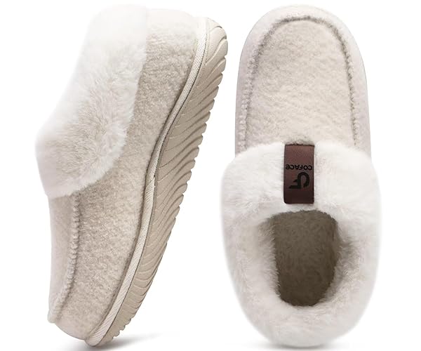 Mindy_Mars's tweet photo. I just received COFACE Women's Memory Foam House Slippers Arch Support Moccasin Winter Shoes Ladies Warm Fuzzy Faux Fur Collar With Indoor Outdoor Rubber Sole - 7 - Beige from jb89 via Throne. Thank you! https://t.co/YcviTnhJCf #Wishlist #Throne https://t.co/dBVgzYek3A