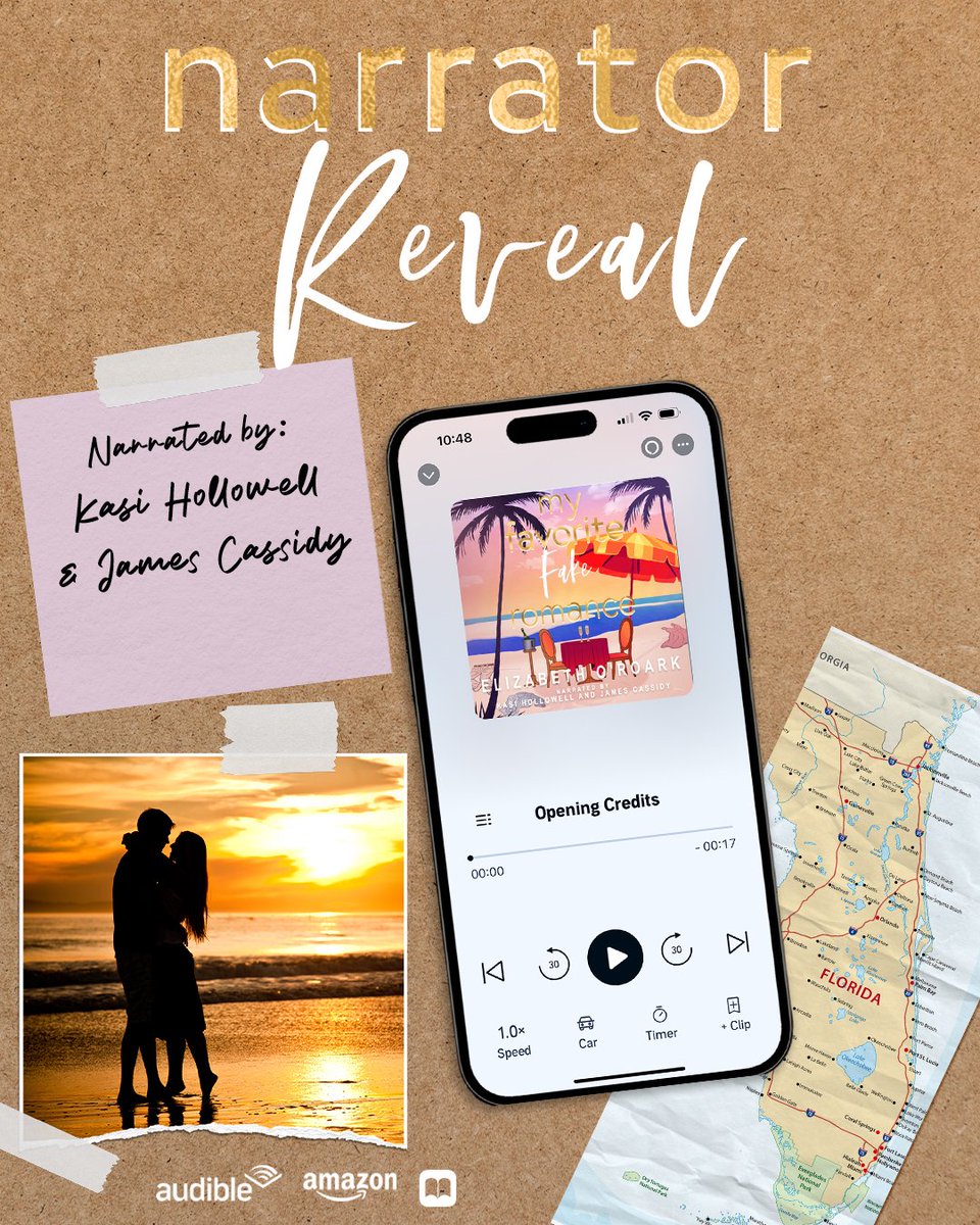 Author <a href="/ElizabethORoark/">Elizabeth O'Roark</a> has revealed the narrators for My Favorite Fake Romance! 

Narrated by: Kasi Hollowell &amp; James Cassidy

Releasing December 11, 2025

Add to Goodreads: bit.ly/4olp2sd

<a href="/valentine_pr_/">Valentine PR & Literary Management</a>