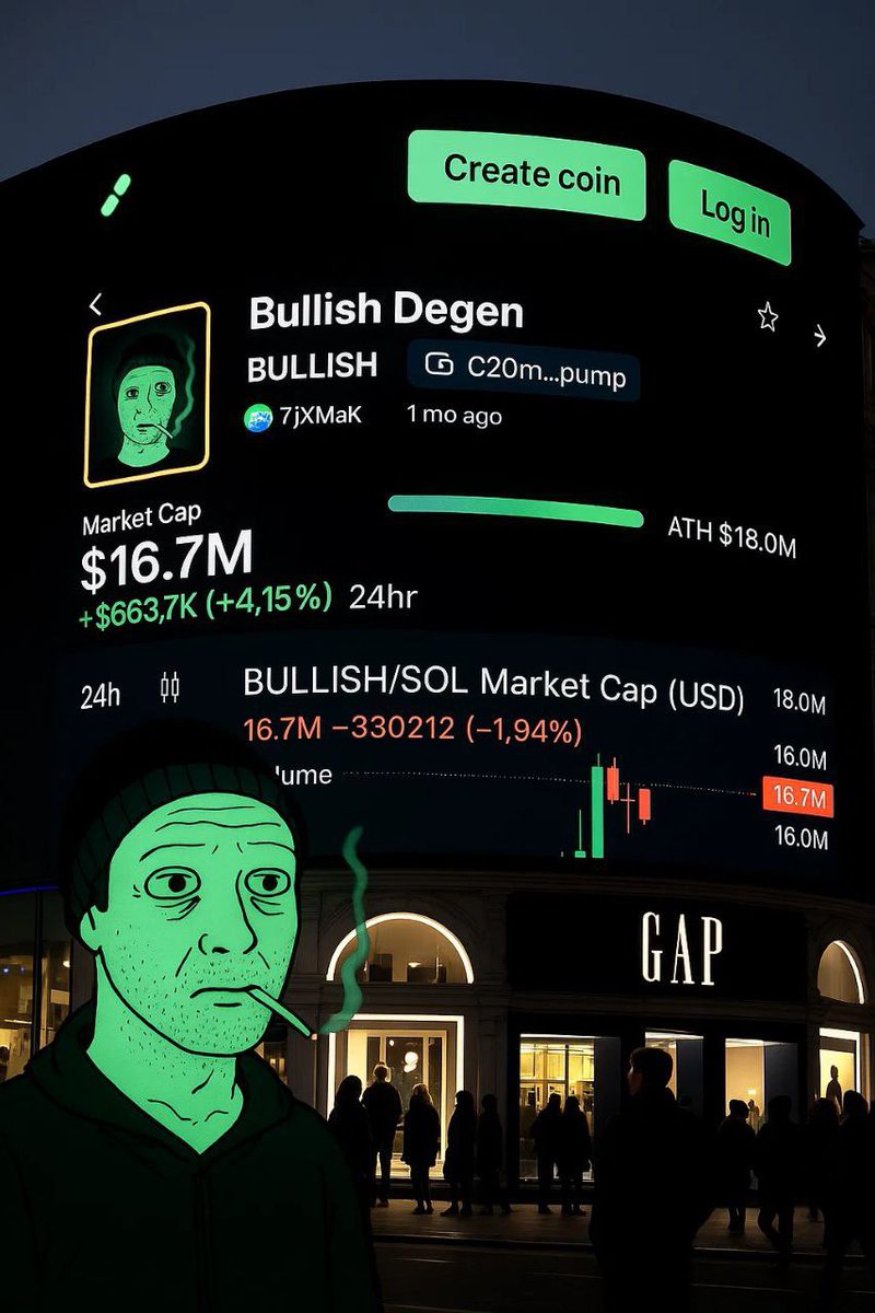 SolBullishDegen's tweet image. You can’t escape us 

Sooner or later, everybody will turn BULLISH
