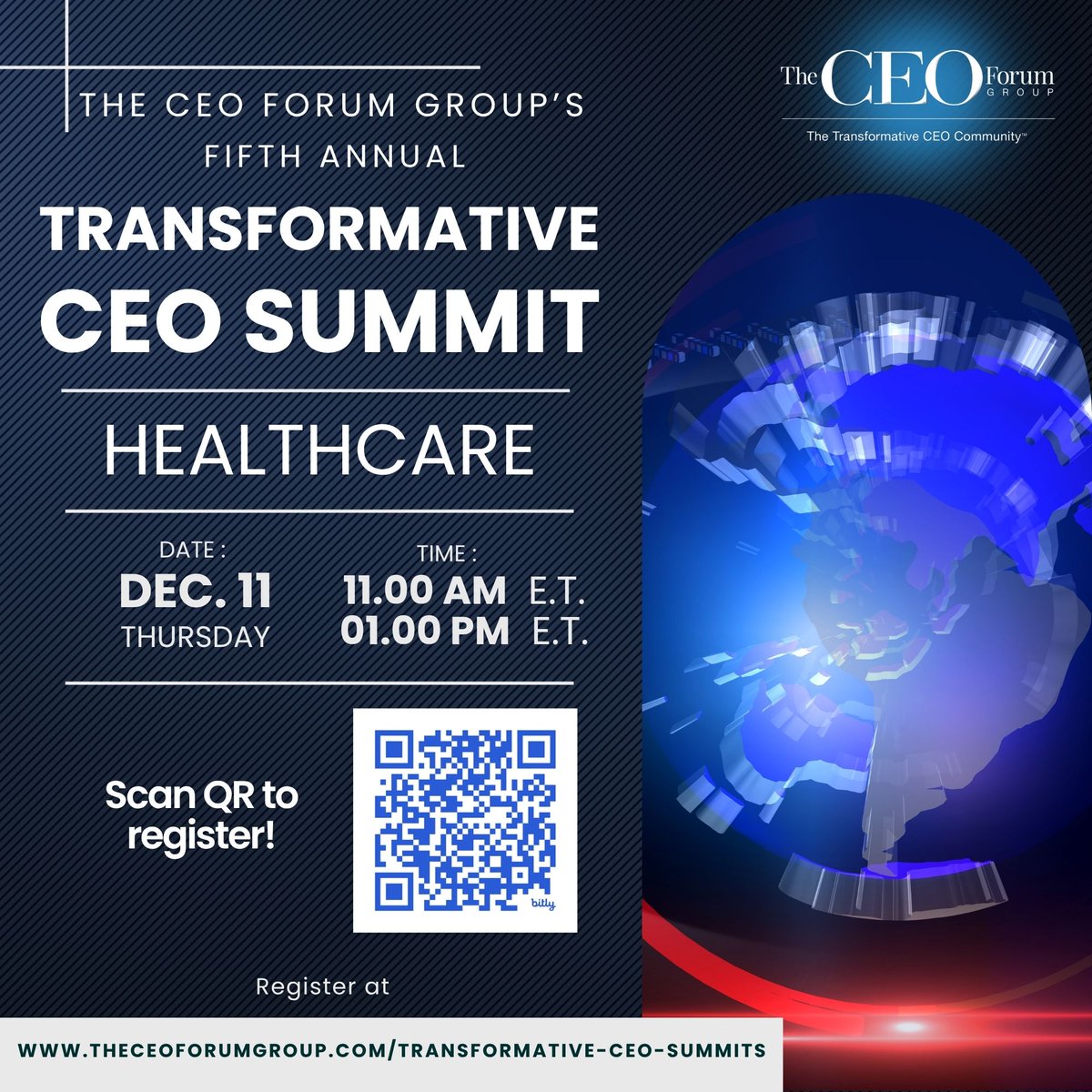 Get ready to dive into the biggest topics in healthcare! From AI and telemedicine to patient experience and workplace culture—our Summit covers it all. Join us Dec. 11 for invaluable insights!
#HealthcareSummit2025 #FutureOfHealthcare #TransformativeSummit