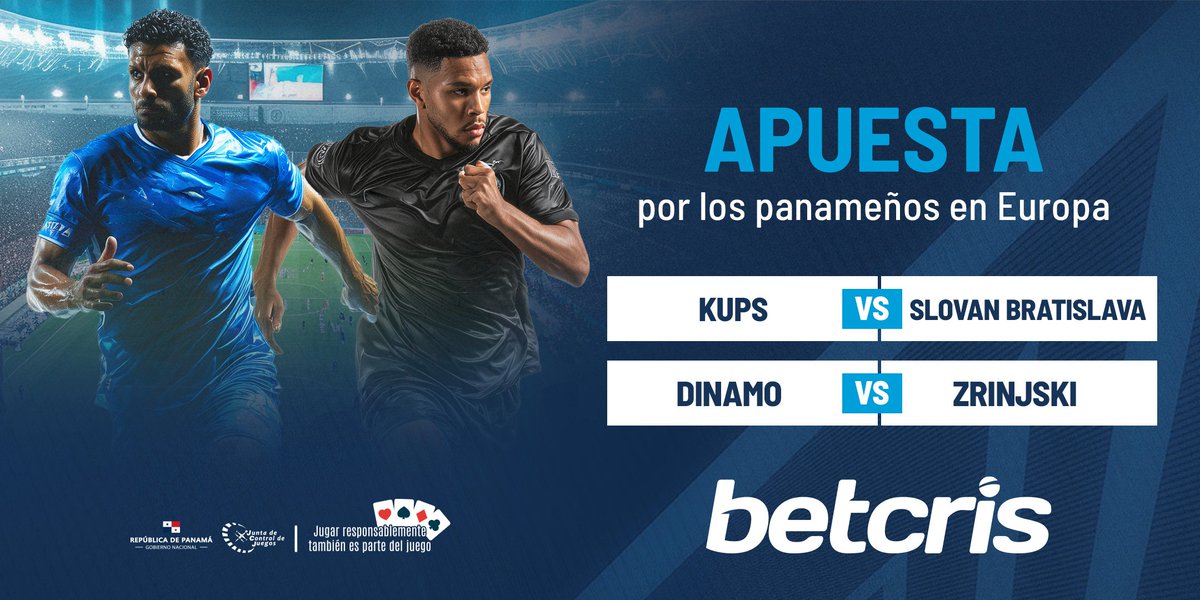 ¡Los panameños siguen viendo acción en Europa! ⚽️

El Slovan Bratislava de Blackman se enfrenta al KuPS, mientras el Dinamo de Kiev de Guerrero se mide ante el Zrinjski en la tercera jornada de la Liga de Conferencia. 

📲 Regístrate aquí y juega bit.ly/PanamaBetcris2…
