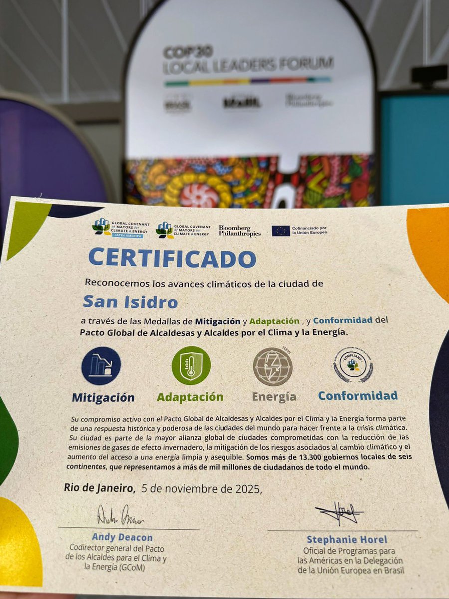 MuniSanIsidro tweet media