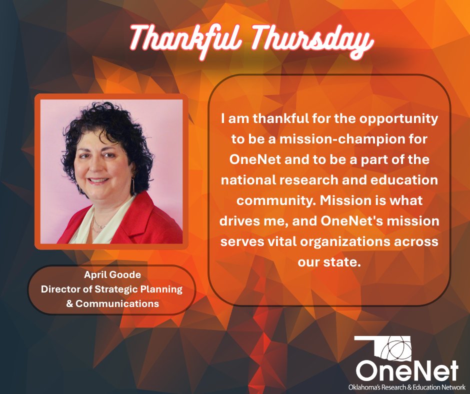 OneNetOK's tweet image. OneNet team members share what they&apos;re thankful for this holiday season. #OneNetConnects #WeAreOneNet