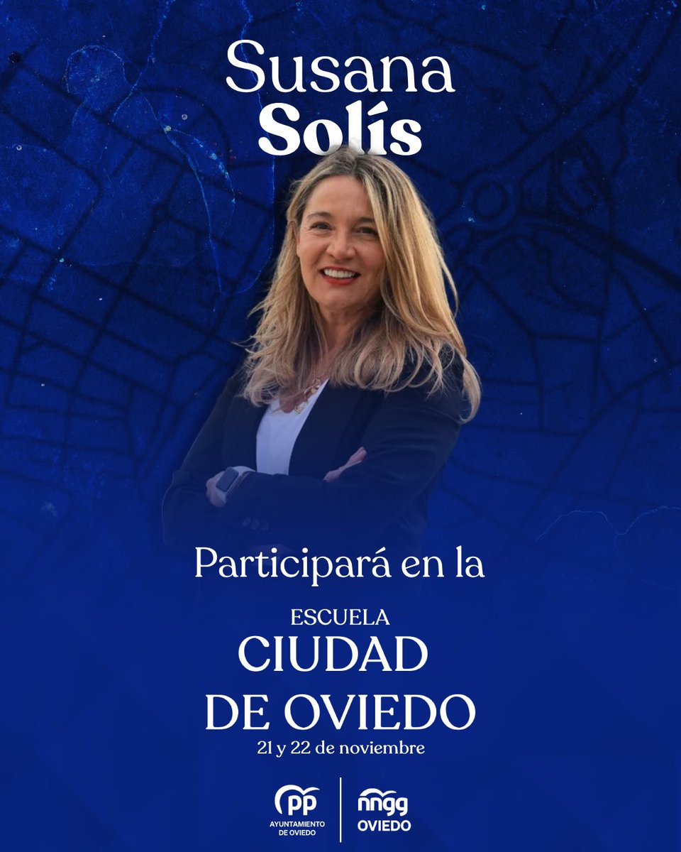 🇪🇺 ¡Susana Solís participará en la Escuela Nuevas Generaciones Ciudad de Oviedo!

👉 Inscríbete usando el siguiente enlace: forms.gle/z95JYfhY4nx5GC…