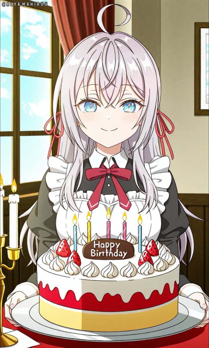 AlyaMahiru's tweet photo. ~   ✨🎀𝙃𝙖𝙥𝙥𝙮 𝘽𝙞𝙧𝙩𝙝𝙙𝙖𝙮 𝘼𝙡𝙮𝙖🎀✨
                                🎂
                              ��𝟬𝟮𝟱
#ロシデレ #roshidere #AlisaMikhailovnakujou https://t.co/DbVA4Aa8GS