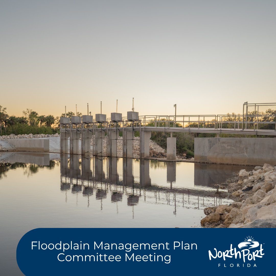 The next Floodplain Management Plan Committee Meeting will be held Friday, Nov. 14.

➡️ 2 p.m.
➡️ City Hall, Room 244 (4970 City Hall Blvd.)

To receive a virtual meeting link, send an email to our Floodplain Administrator at MClemens@NorthPortFL.gov.