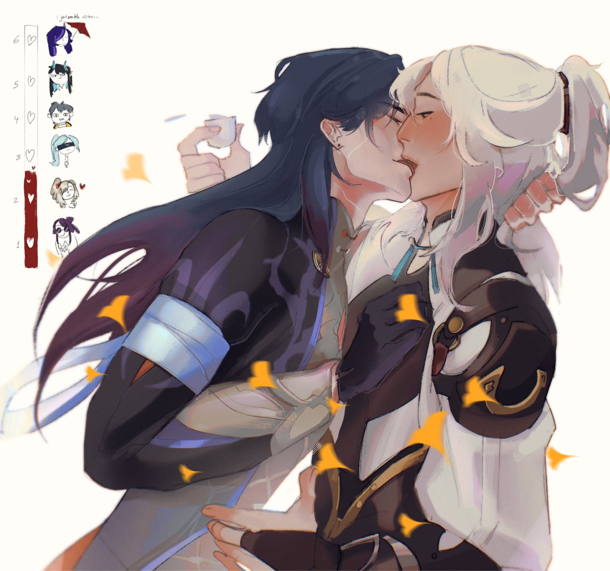 nooo dangerous luofu fugitive don’t lick the general 😫
#jingren