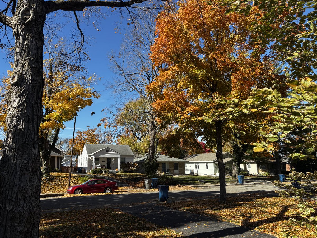 Beautiful start to the day here in Indianapolis