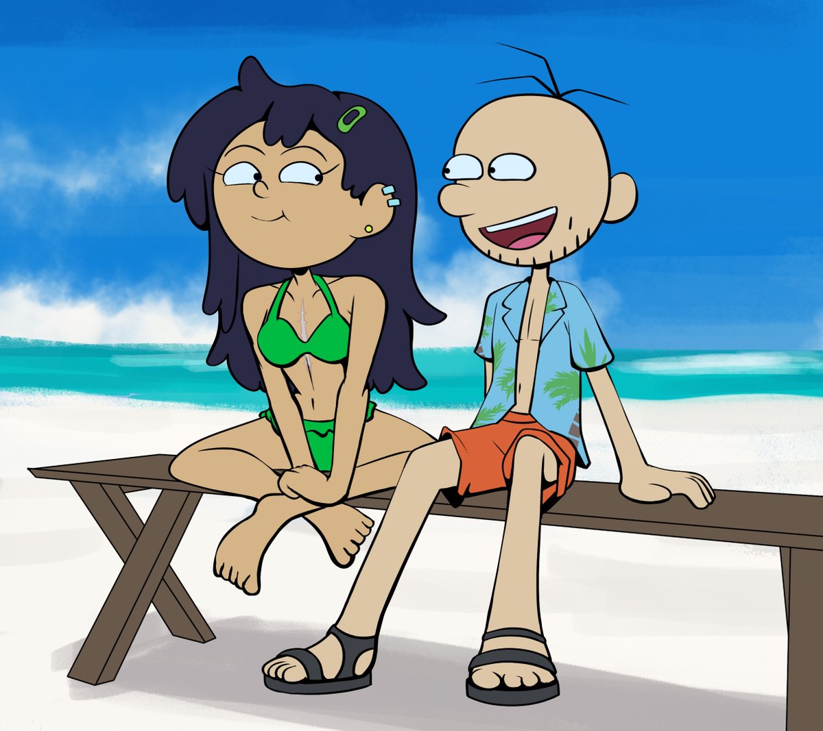 dr_neque_art's tweet image. Marcy Wu and Greg Heffley

Commission for xtraction999yt 

Xtraction999 is a Youtuber who sings and does gaming, so be sure to check out his youtube channel and subscribe to him youtube.com/@Xtraction999 

#Amphibia