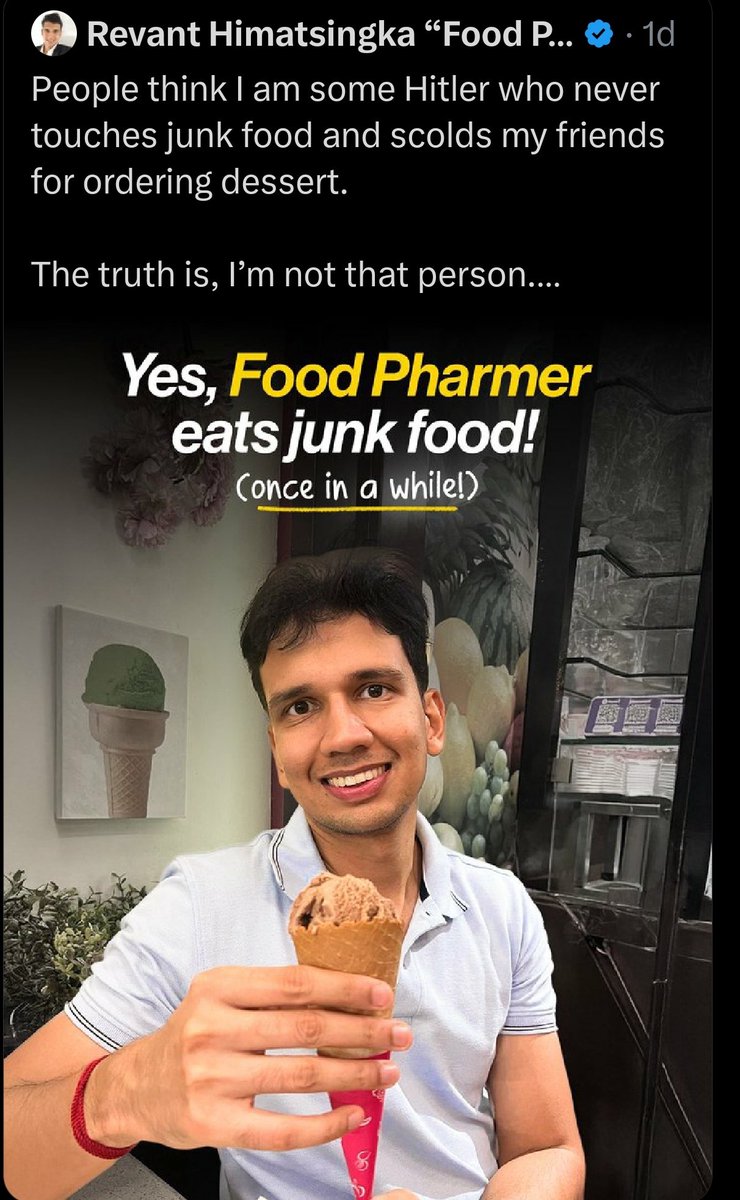 aravind's tweet image. He was doing stuff raising awareness about certain things that hurt corporate interests a lot. But now the same interests have awarded him, made him their man, and brought him to their side. His awareness campaigns may now be moderated.

This is a great lesson to learn for many…