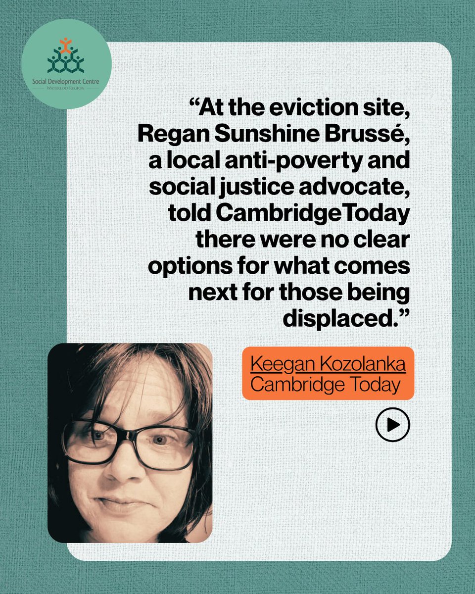 Social Development Centre Waterloo Region tweet media