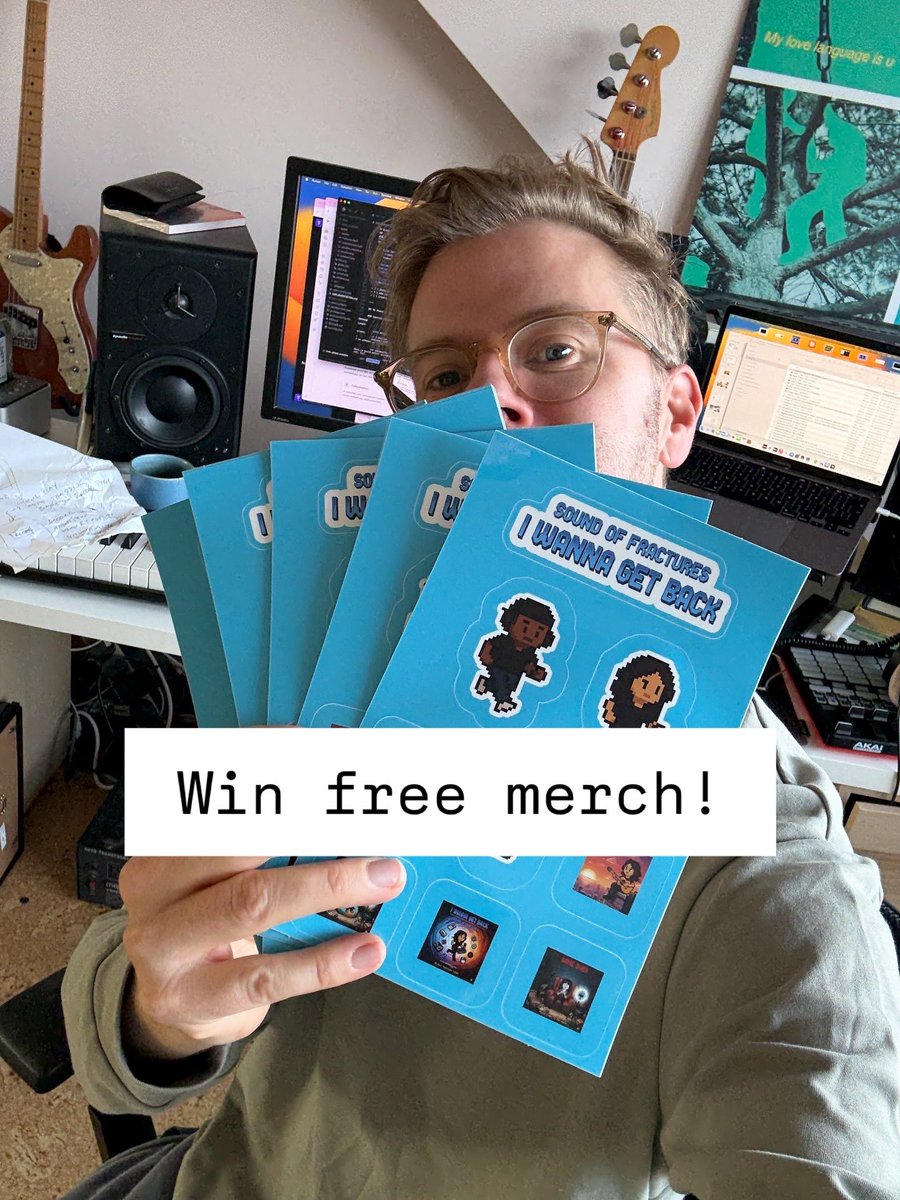 sofractures's tweet image. How to build a game around your music and let it tell a story too:

Congrats to today’s winners! The song is out tomorrow!

Learn more about the game I built for my new song below.. escape the doomscroll, collect nostalgic music memorabilia … and try to defeat the evil platform…