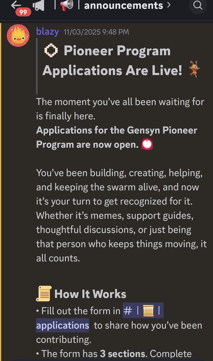 r_prachi6's tweet photo. > Click on begin application, you can grab 3 roles( rovers, navigator &amp; pioneer) > Fill the form (Paste Tweet Link + Add the info about since when you’ve been doing this, your uptime, and how early you started, mention everything clearly).  Done !! https://t.co/7fHXQLlyoo