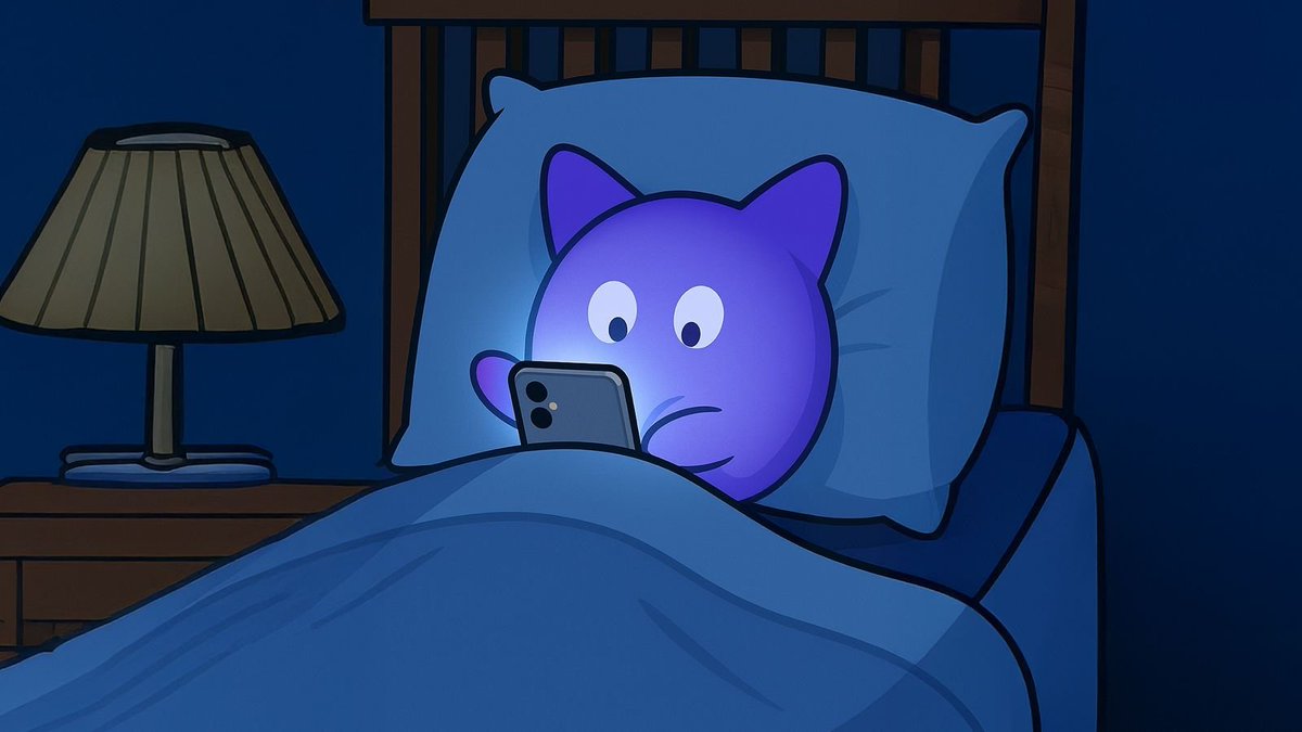 QliperFun's tweet photo. me pretending i’ll sleep early tonight but end up scrolling tiktok for 2 hours straight 😭 https://t.co/WMw2P56FTN