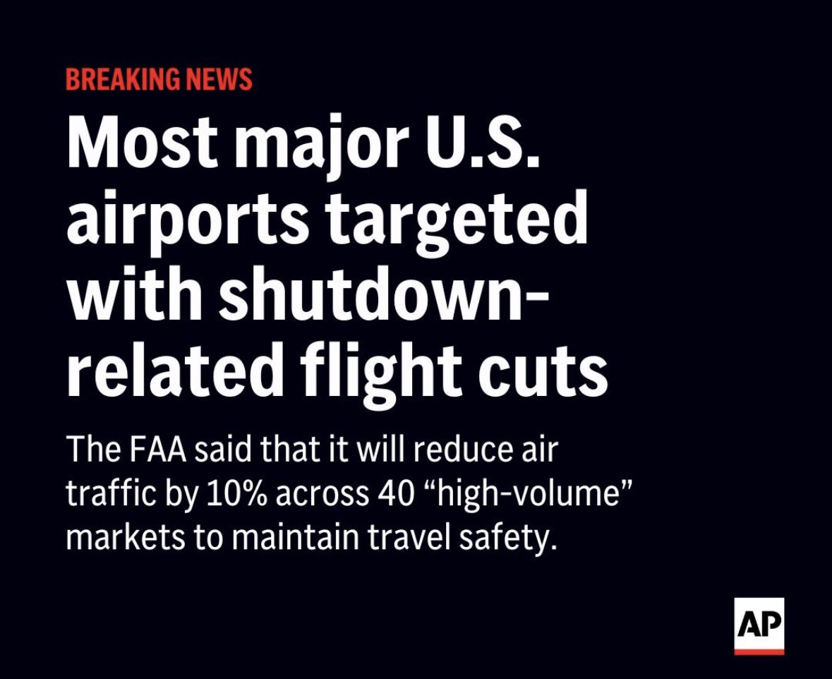 36 days without pay for federal workers. While millions go hungry, this administration parties with the rich. They’re gambling with livelihoods, safety, and health care. This isn’t governing, it’s all to protect Epstein predators and line their pockets.