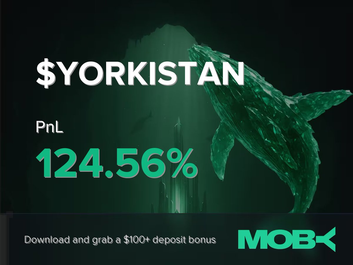 Win Alert 📈

A trader on Moby Mobile just closed a position of $YORKISTAN with a PnL of +124.56%.