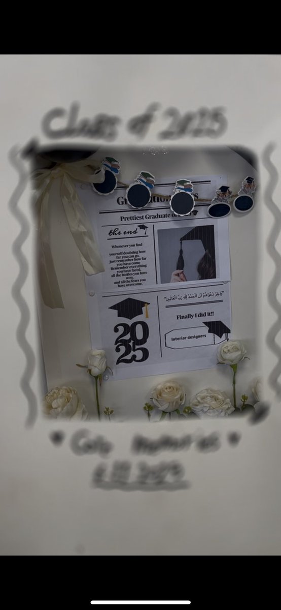 rwyn130's tweet photo. ﴿ وَ آخِرُ دَعْوَاهُمْ أَن الْحَمْدُ لِلَّهِ رَبِّ الْعَالَمِينَ ﴾

الحمدلله الذي يسّر لي البدايات وبلغني النهايات 
الحمدلله على التمام و حسن الختام 🎓 https://t.co/1LJUFNhztY