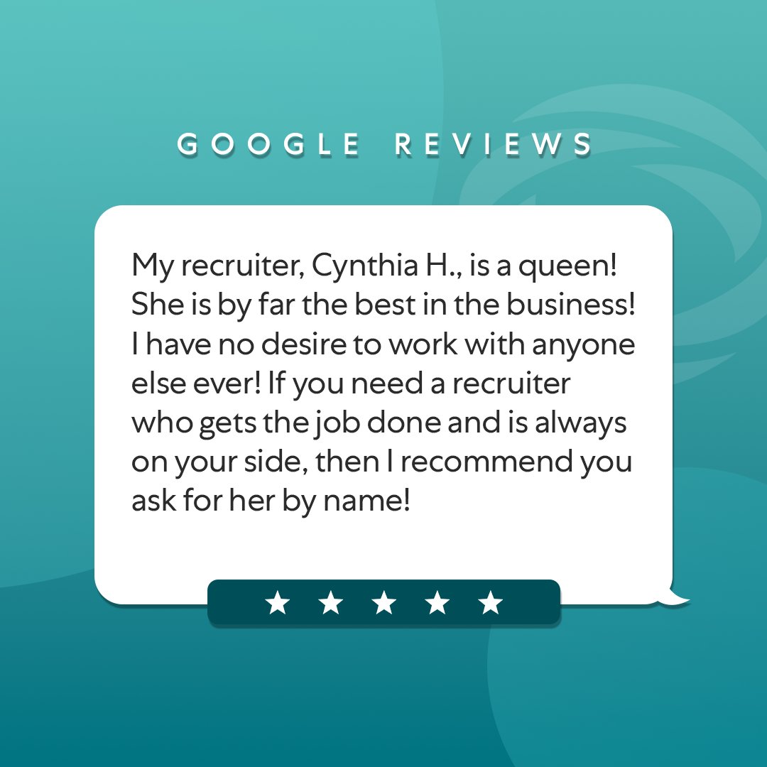 TravelingNurses's tweet image. Our recruiters go above and beyond to make every travel nurse feel supported and unstoppable!

Ready to find a recruiter who’s always on your side?

#EpicTravelStaffing #AlliedStaffing #Recruiter #EpicTeam #HealthcareHeroes #TravelWithEpic #GoogleReview