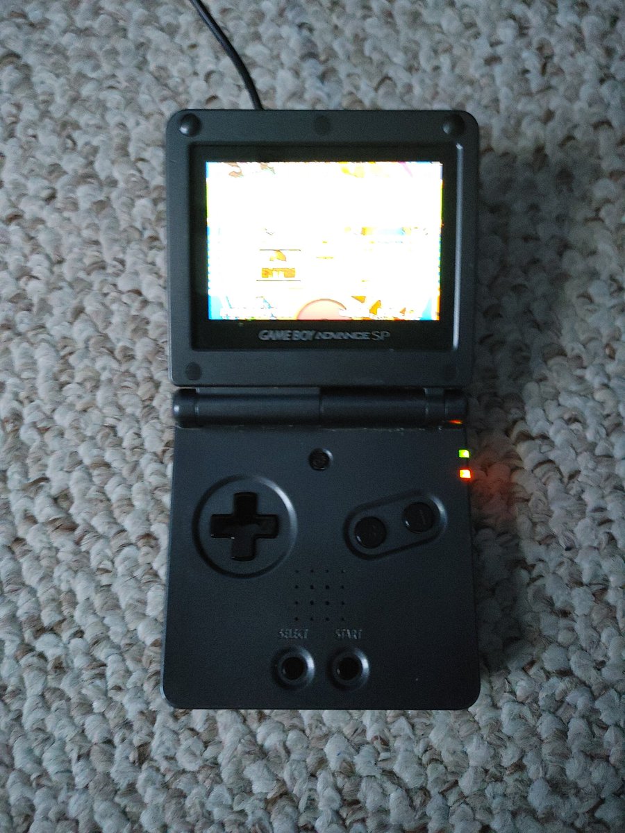 Been playing GBA for an hour and checks my phone and WOW my phone's screen seems massive now. (Pokemon Pinball btw)