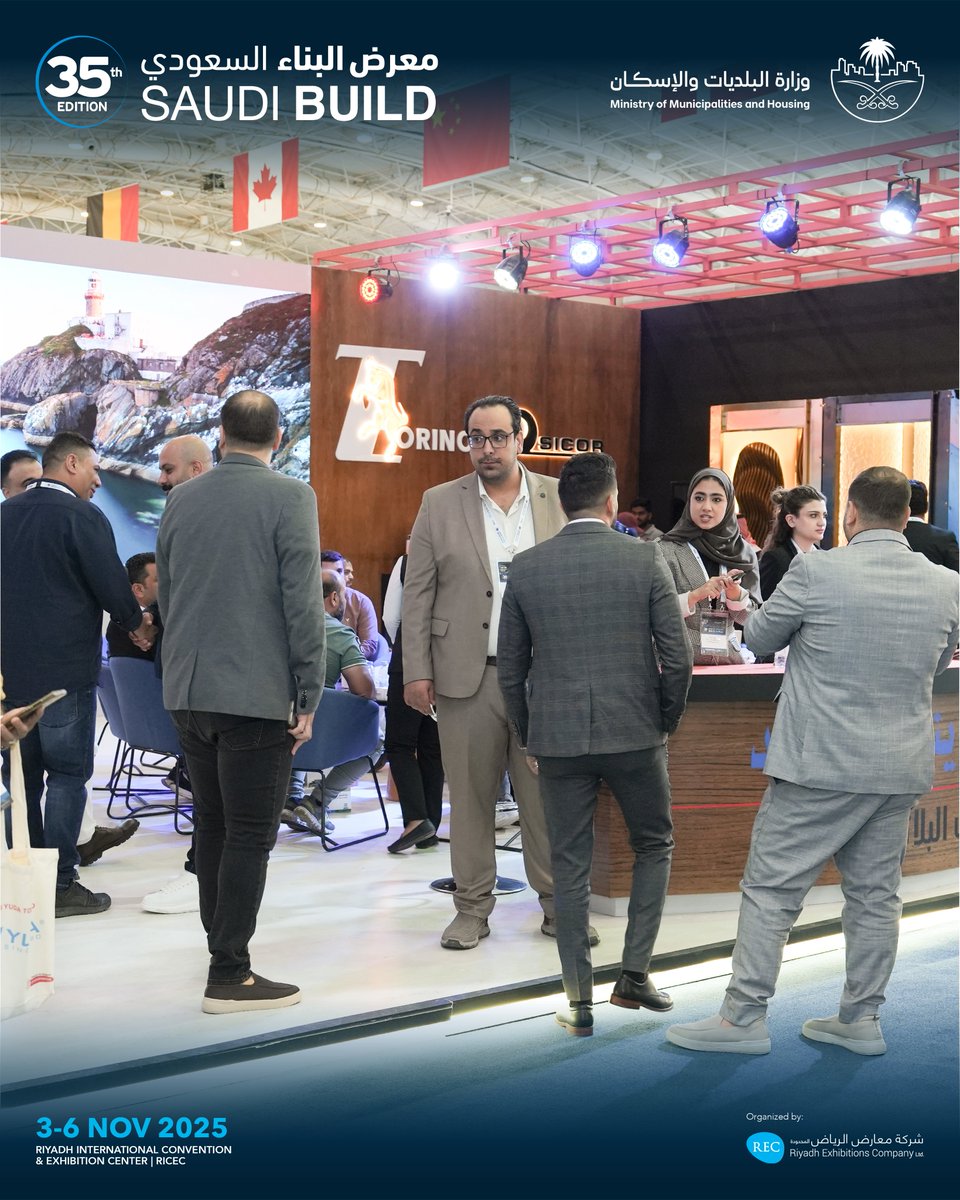 حضور لافت من الزوار لجناح تورينو للمصاعد ، الراعي البلاتيني
 لـ #معرض_البناء_السعودي_2025  

 A remarkable turnout of visitors to Torino Elevators booth, the platinum sponsor of 
  #SaudiBuild2025