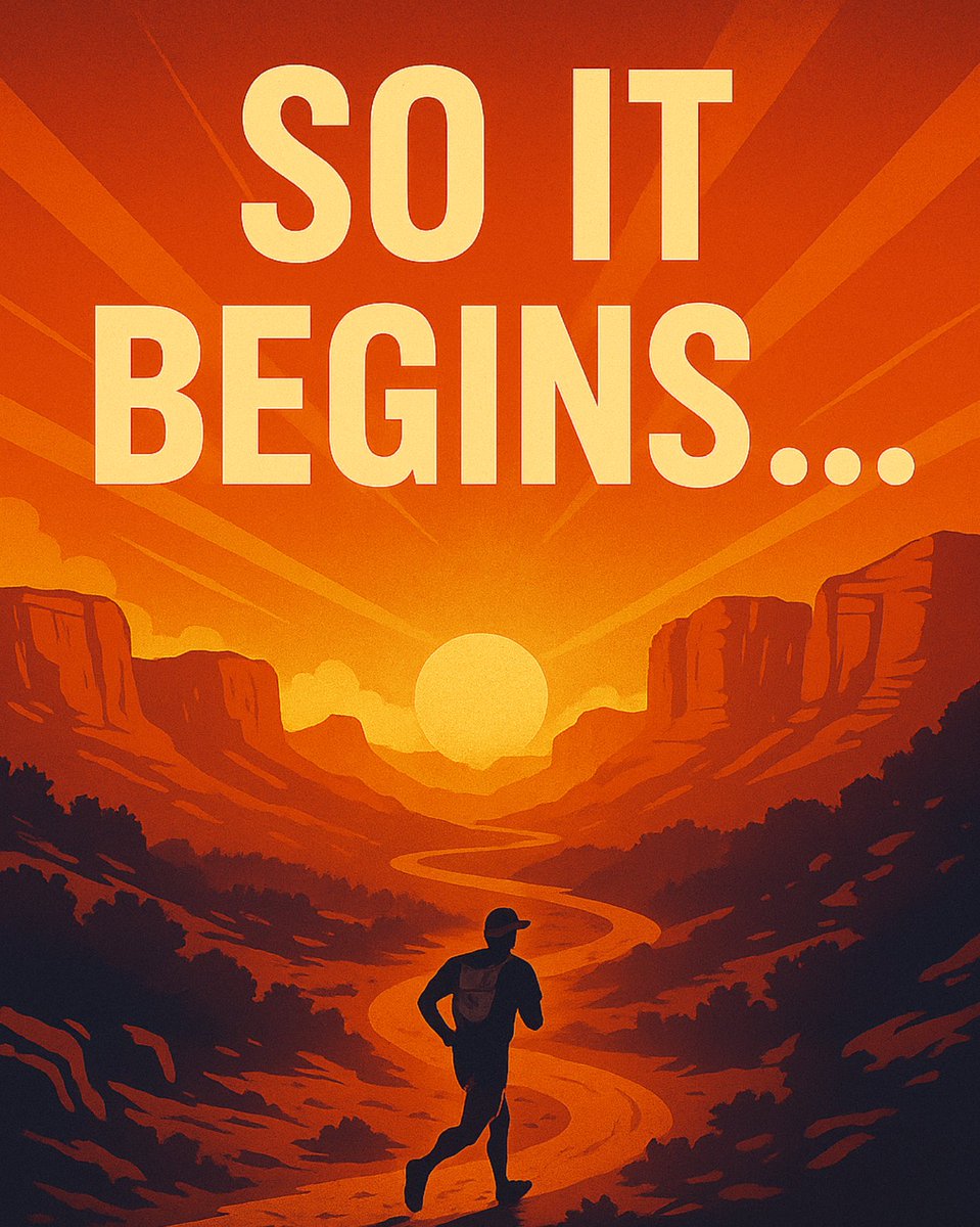 heyadamsilver's tweet photo. Third timeโs the charm, right? ๐
6 months till Sedona Canyon 125.
Letโs do this.
#RunAdamRun #SoItBegins
#UltraRunning #SedonaCanyon125 #authenticAdam https://t.co/txb5DBYSMK