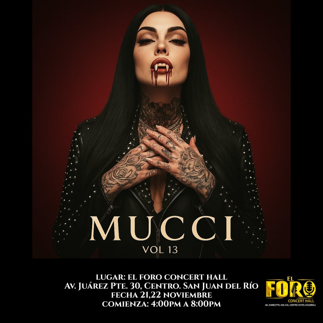 Cartel Oficial MUCCI-HORROR 2025 13ª entrega de la Muestra Colectiva De Cortometraje Independiente

21 y 22 de Noviembre 4pm/8pm
Sede:Foro concert hall San Juan del  Río.Qro

Pronto subiremos las actividades completas con horarios y la selección oficial

#shortfilmfestival #MUCCI