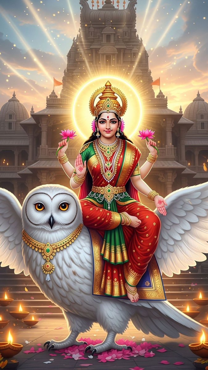 महालक्ष्मी की भक्ति से जीवन में समृद्धि, शांति और सुख का वास होता है। उनके आशीर्वाद से हर प्रयास सफल होता है और हर मनोकामना पूरी होती है। जय महालक्ष्मी माता🙏