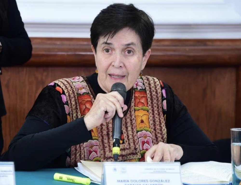 EliaAlmanzaA's tweet photo. 📍🚨#ÚltimaHora Dolores González Saravia es la nueva presidenta de la @CDHCMX‼️

Una mujer con mucha experiencia en materia de DDHH, pero cuestionada también por autonomía y conflictos de interés.

Llega con amplio apoyo y pasando por encima de un ConsejoC al que NO consideraron. https://t.co/VrPRSDrghx