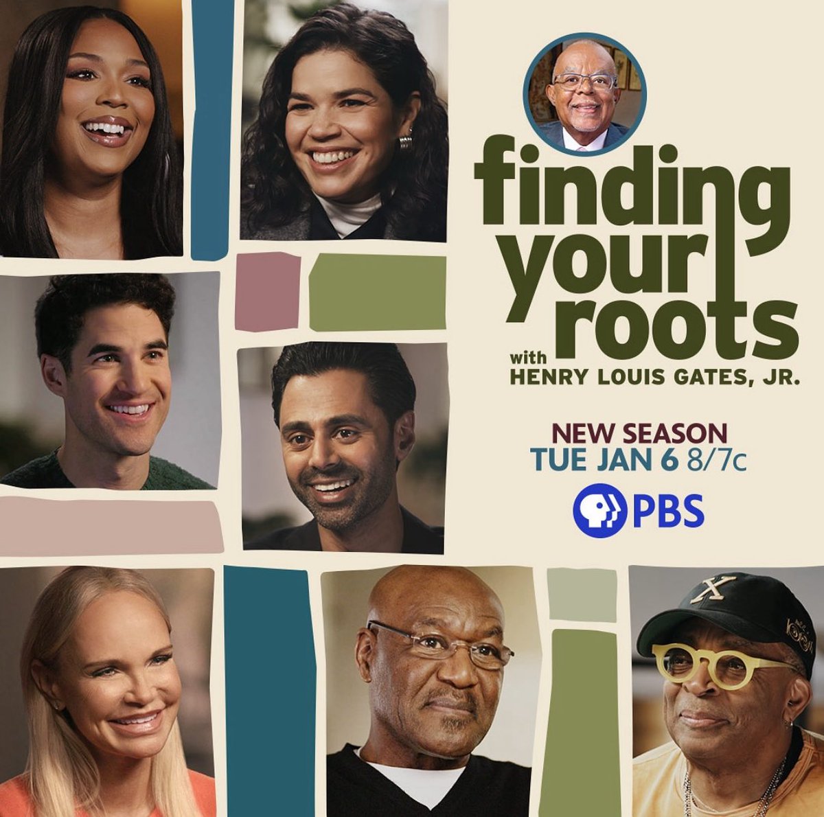 dcrissdaily's tweet image. “Viewers, the countdown to #Finding YourRoots Season 12 is on! ⌛️ We are just TWO MONTHS away from our premiere episode, featuring #AmericaFerrera and #DarrenCriss. Who's ready?!”
Via Henry Louis Gates, Jr. on IG