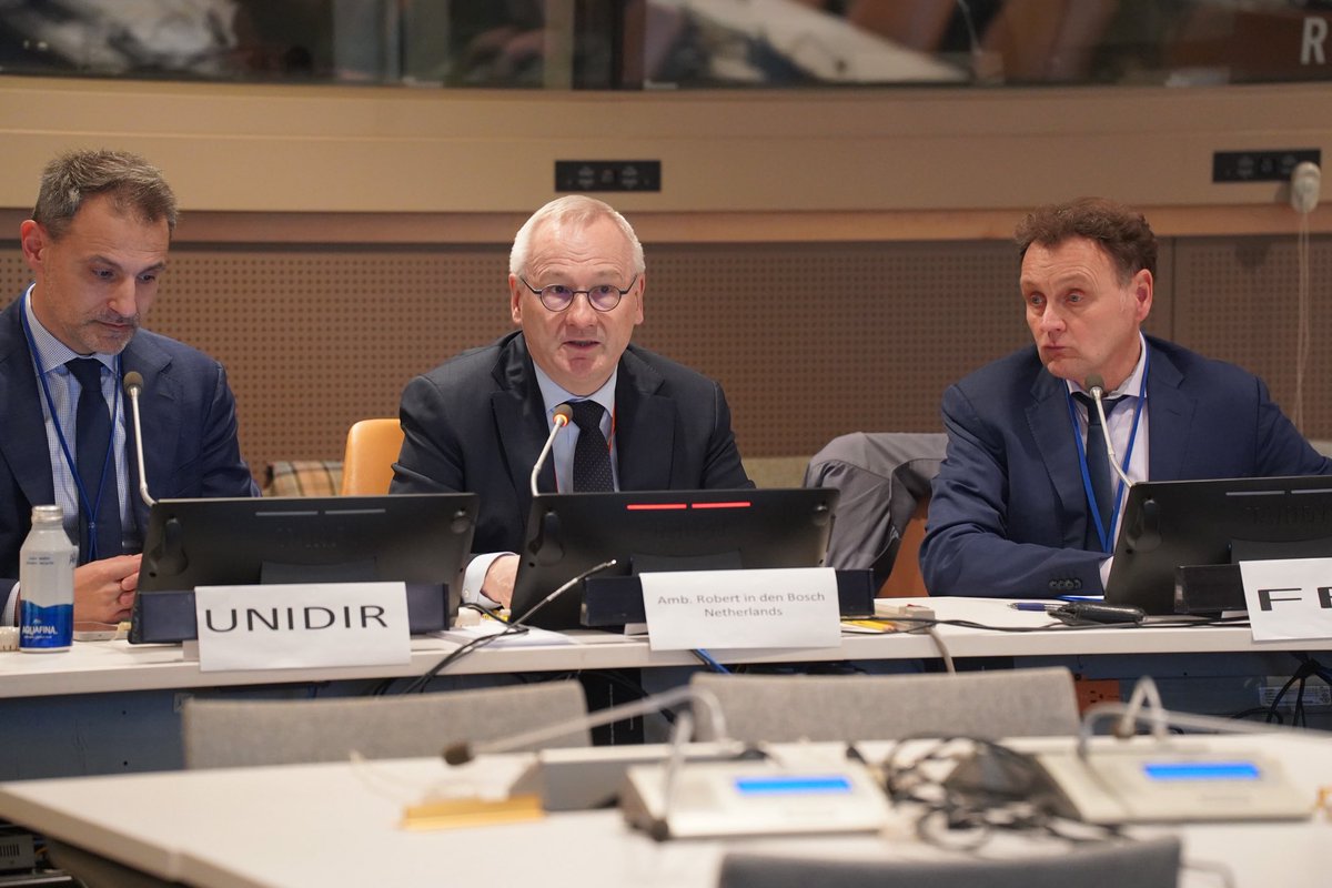 KingdomNL_UN's tweet image. Another productive week at the #UNGA #FirstCommittee wraps up🤝

#KingdomNL’s priorities: AI in the Military Domain, the establishment of the Global Mechanism as the permanent future cyber platform and UN80 efficiency efforts.