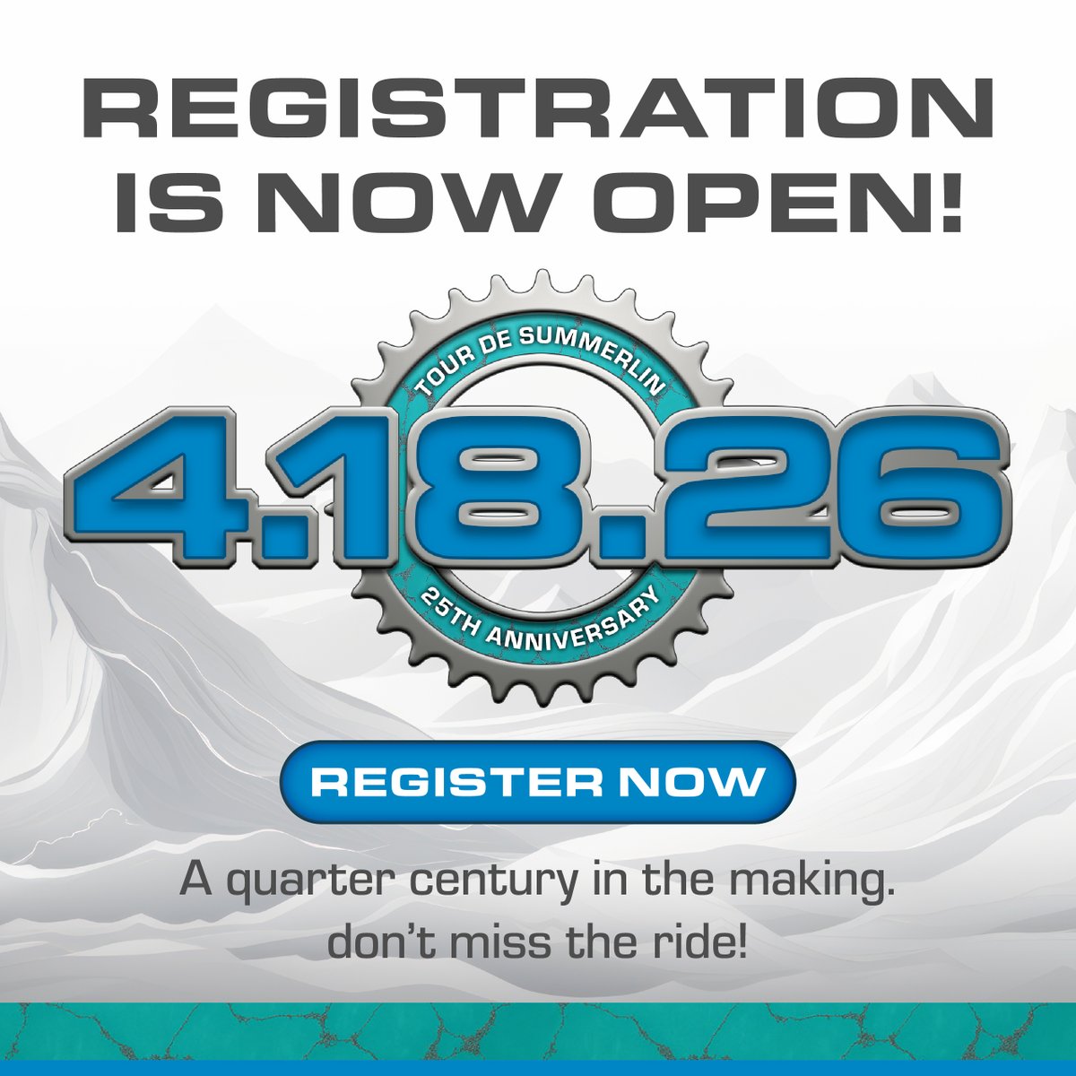 Tour de Summerlin 25th Anniversary - Registration is open! tourdesummerlin.com/register/ #TourDeSummerlin #TDS2026 #RideSummerlin #SummerlinCycling