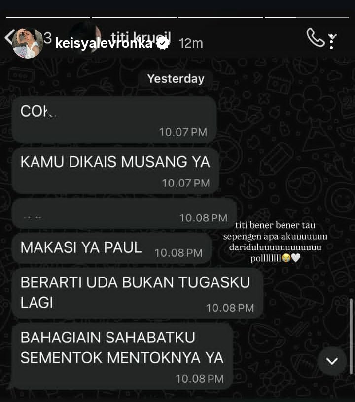 kok terharu ya liat ini🥹

bahagia terus yaaa sayang-sayangkuuu <a href="/nypaularo/">Paul</a> <a href="/keisyalevronkaa/">keisya levronka</a> 🫶🏻