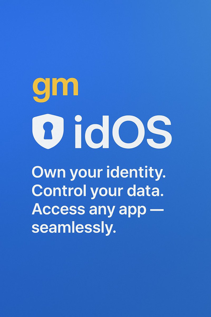Arbisquad1's tweet photo. 🛡️ Privacy isn’t just a feature — it’s a revolution.

@idOS_network gives YOU control over your identity, your data, and your access across Web2 &amp; Web3.

No more scattered logins. No more data leaks. Just seamless, secure, portable identity. 💚
#Web3 #DigitalIdentity #Blockchain https://t.co/3pRnEhOPAb