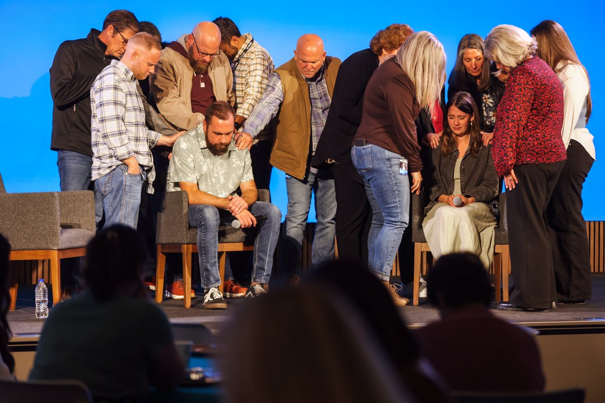We tried to take photos with NAMB President <a href="/kevezell/">Kevin Ezell</a> and two of our #AnnieArmstrong missionaries but... there was a baby. 😄

It was an honor to celebrate your incredible generosity with our staff and the Gaskins, a church planting couple in Utah!

THANK YOU for supporting