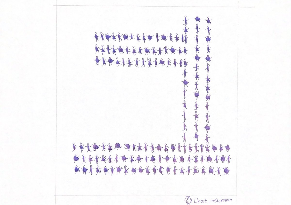 Lkort_Stickman's tweet photo. Stickman and three lines.

Ballpoint pen on paper, 26x18cm, 2025

火柴人和三條線。

#drawing #art #stickman #ballpointpen #abstractdrawing #reductiveart #stickmanart #lkort_stickman https://t.co/dqYZTS6SLe