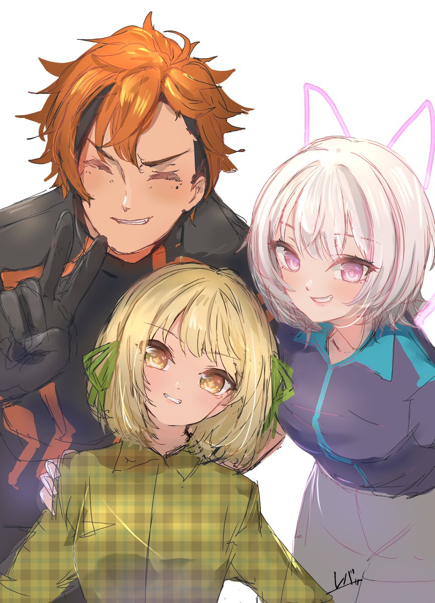 rebapymmkb's tweet image. #みつば絵　#描クテル　#空澄絵
#MadTownGTA お疲れさまでした！！
最終日に最高な瞬間をお三方とも本当にありがとうございます・・・・
夕刻家に幸あれ
#MADTOWN