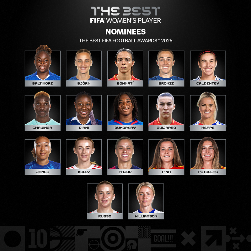 FIFAcom's tweet photo. Cast your vote for #TheBest FIFA Football Awards 2025 🗳️

Following another memorable 12 months, FIFA is inviting the global football family to help honour the game's standout performers, with men's and women’s awards for best player, coach and goalkeeper all up for grabs 🏆