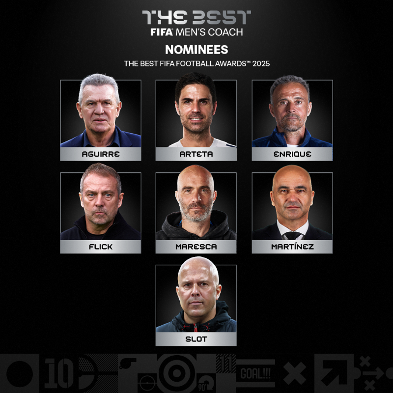 FIFAcom's tweet photo. Cast your vote for #TheBest FIFA Football Awards 2025 🗳️

Following another memorable 12 months, FIFA is inviting the global football family to help honour the game's standout performers, with men's and women’s awards for best player, coach and goalkeeper all up for grabs 🏆