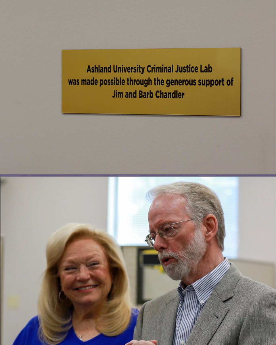 The Ashland University College of Arts and Sciences Criminal Justice department unveiled their new crime scene lab on Monday, Nov. 4. 

📍Read more about the lab at the link in <a href="/AUCollegian/">The Collegian</a> bio. 

Reported by: Dashia Lanai, Features editor
Photo by: John Keim, Digital editor