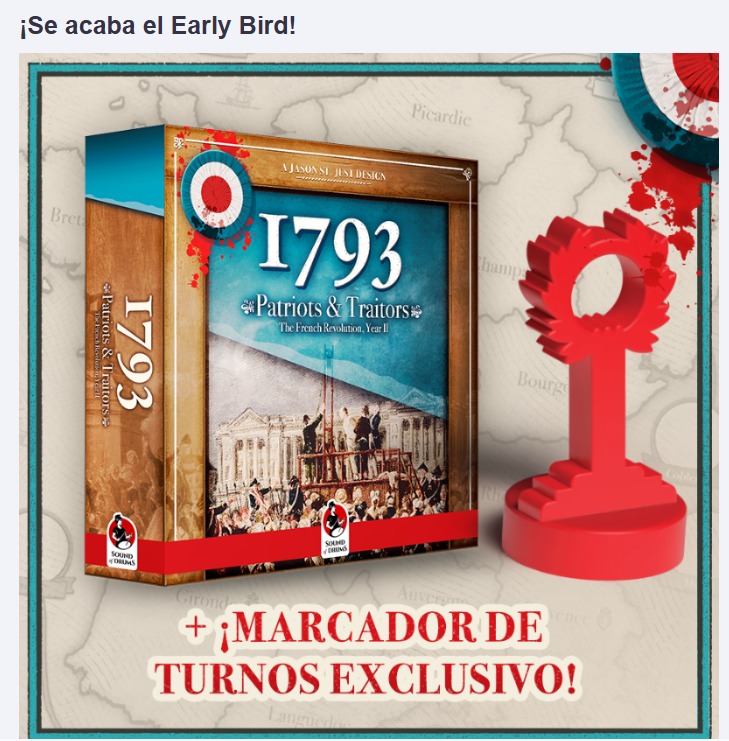 Se termina el early bird de la campaña!!! Ya llegamos al 100% anímate!gamefound.com/en/projects/he…