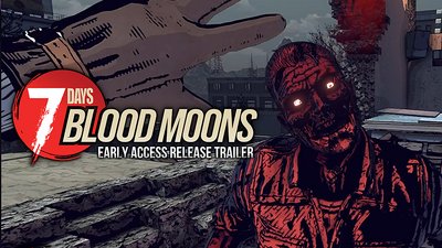 DaxterLMiller's tweet photo. 7 DAYS BLOOD MOONS came out just the other day and I was able to try it, it's about $20 or so right now. Tho I think the game still needs lots of improvements as the zombies can easily jump over 5-6 block tall structures and every game I joined people were glitching to not die. https://t.co/5yIQKIDW6D