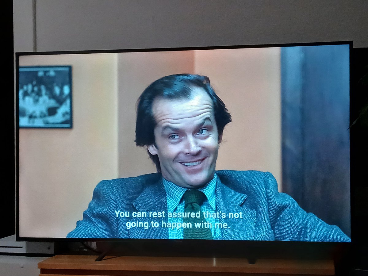 No biggie, just watching the best movie ever made