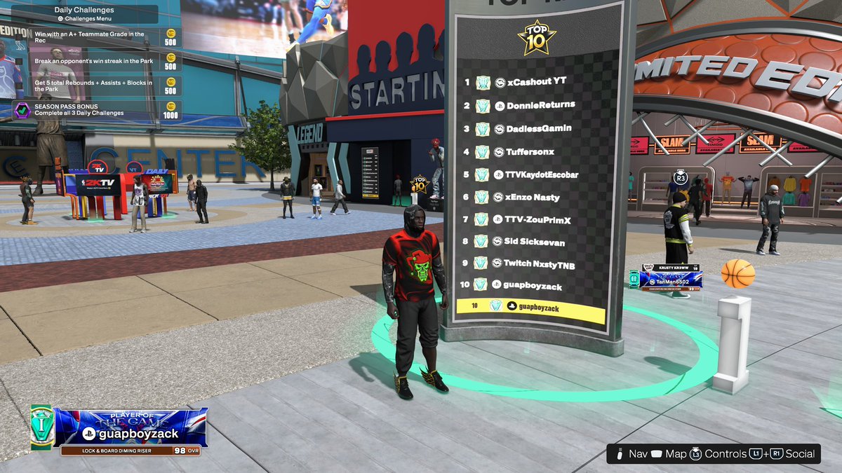 Made the Top 10!!! <a href="/NBA2K/">NBA 2K</a>