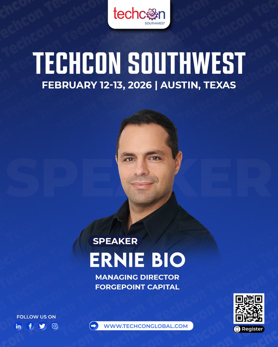 TechCon_Global's tweet image. 𝗪𝗵𝗮𝘁 𝘄𝗶𝗻𝘀 𝗶𝗻 𝘀𝗲𝗰𝘂𝗿𝗶𝘁𝘆. 🔐

Introducing 𝗘𝗿𝗻𝗶𝗲 𝗕𝗶𝗼 𝗮𝘀 𝗮 𝗦𝗽𝗲𝗮𝗸𝗲𝗿 𝗮𝘁 𝗧𝗲𝗰𝗵𝗖𝗼𝗻 𝗦𝗼𝘂𝘁𝗵𝗪𝗲𝘀𝘁 𝟮𝟬𝟮𝟲. 🎤

Forge point Capital 𝗠𝗮𝗻𝗮𝗴𝗶𝗻𝗴 𝗗𝗶𝗿𝗲𝗰𝘁𝗼𝗿 𝗘𝗿𝗻𝗶𝗲 𝗕𝗶𝗼 𝗱𝗶𝘃𝗲𝘀 into go-to-market for…